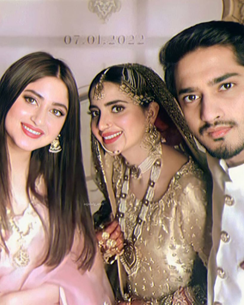 Here’s Why Ahad Raza Mir Was Absent From Saboor Aly’s Wedding