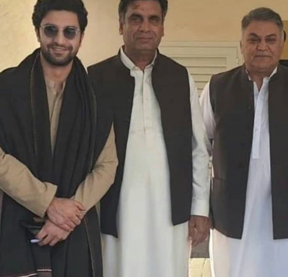 Ahad Raza Mir Spotted With Friends