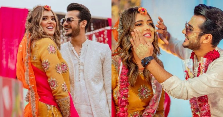 TikToker Kanwal Aftab And Zulqarnain’s Mayoun Pictures