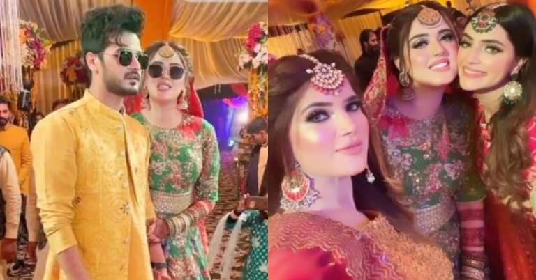 TikToker Kanwal Aftab And Zulqarnain’s Mehndi Pictures
