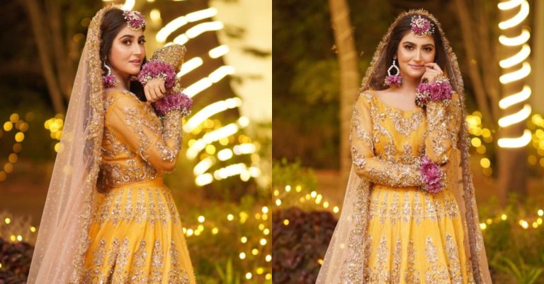 Hiba Bukhari’s Mayon Photoshoot