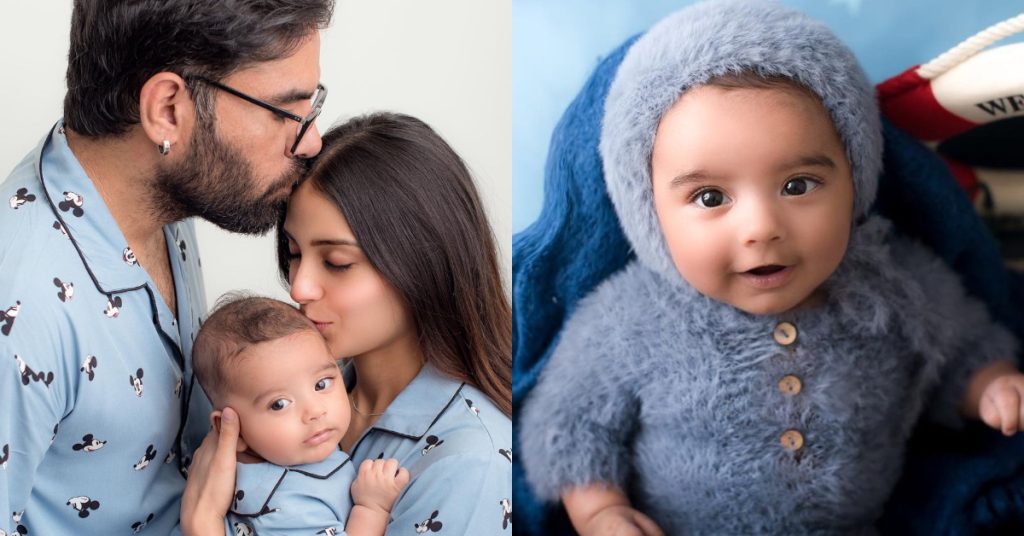 Adorable Pictures Of Iqra And Yasir's Son