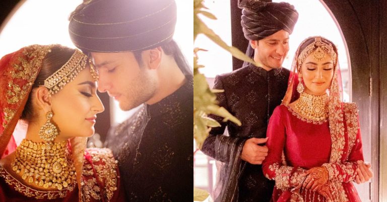 Hiba Bukhari And Arez Ahmed’s HD Wedding Pictures