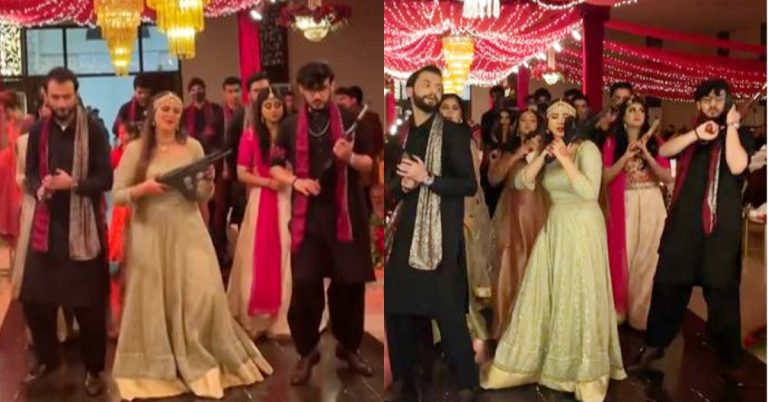 Public Reacts To Bridal Entry Carrying Weapons