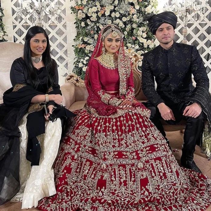 Hiba Bukhari And Arez Ahmed's Wedding Pictures