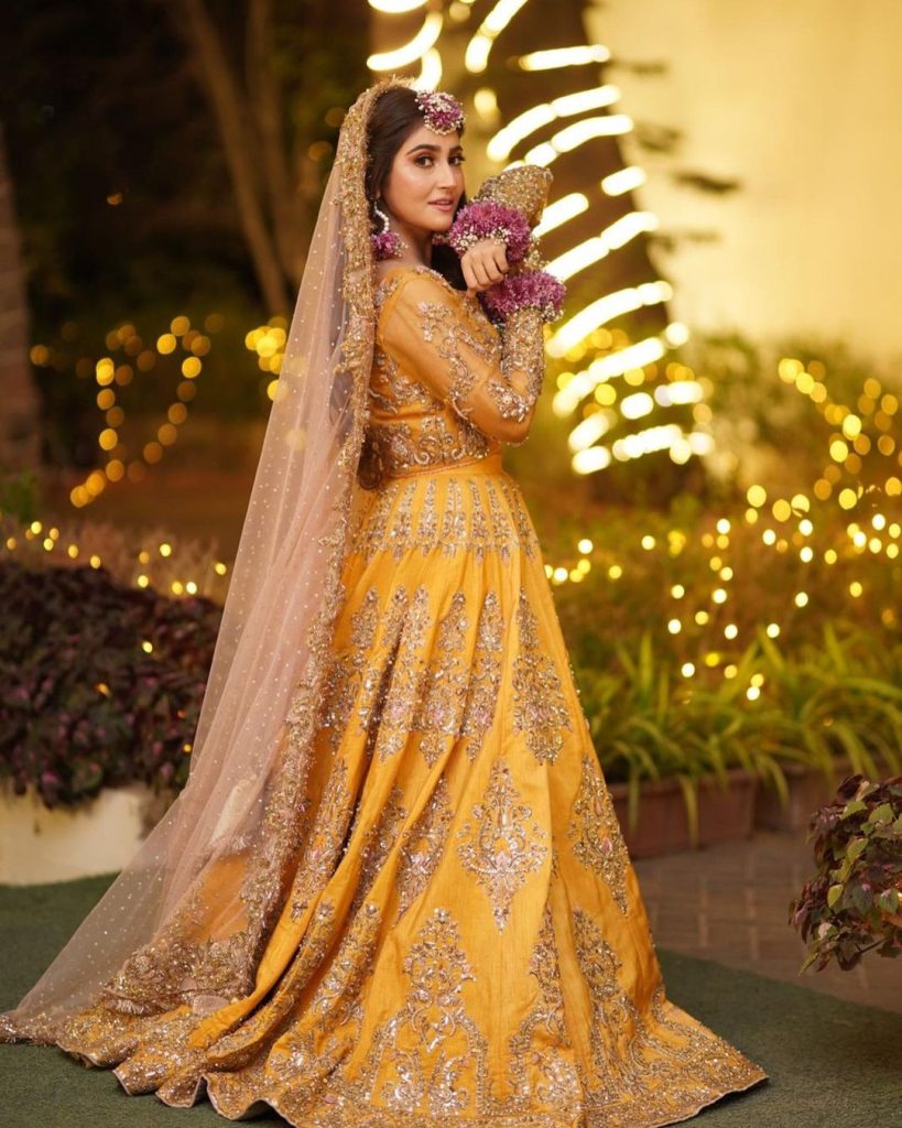 Hiba Bukhari's Mayon Photoshoot