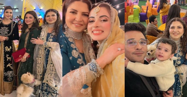 Celebrities Spotted at Shagufta Ejaz’s Daughter Mehndi