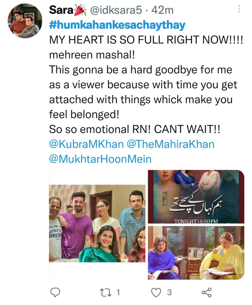 Fans Love Hum Kahan Ke Sachay Thay Ending