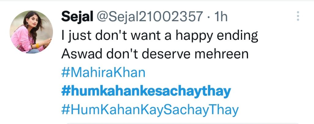 Fans Love Hum Kahan Ke Sachay Thay Ending