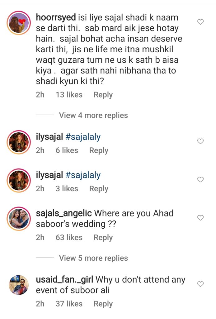 Fans Attack Ahad Raza Mir's Latest Post - Questioning About Sajal