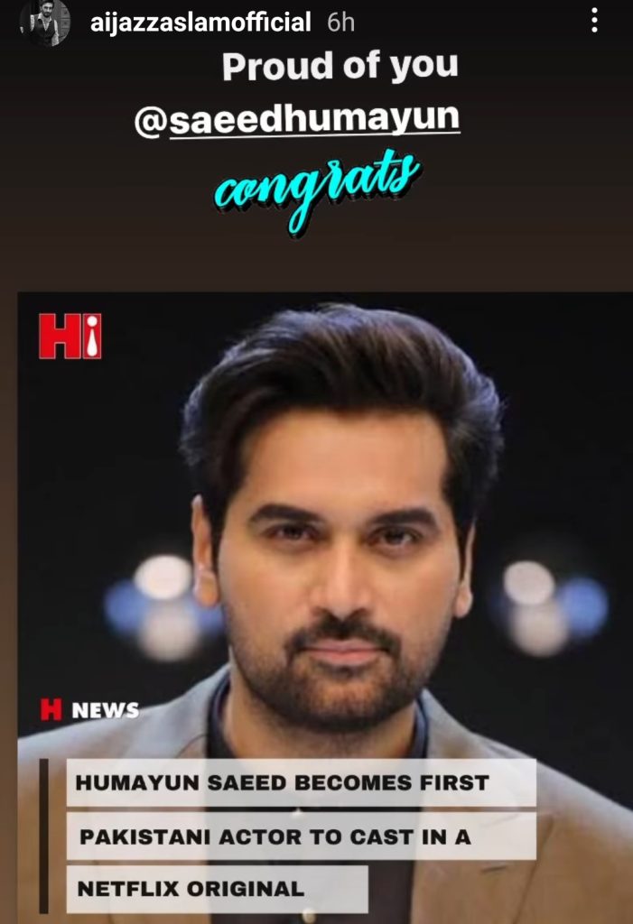 Humayun Saeed Is The First Pakistani To Make His Place To Netflix Original