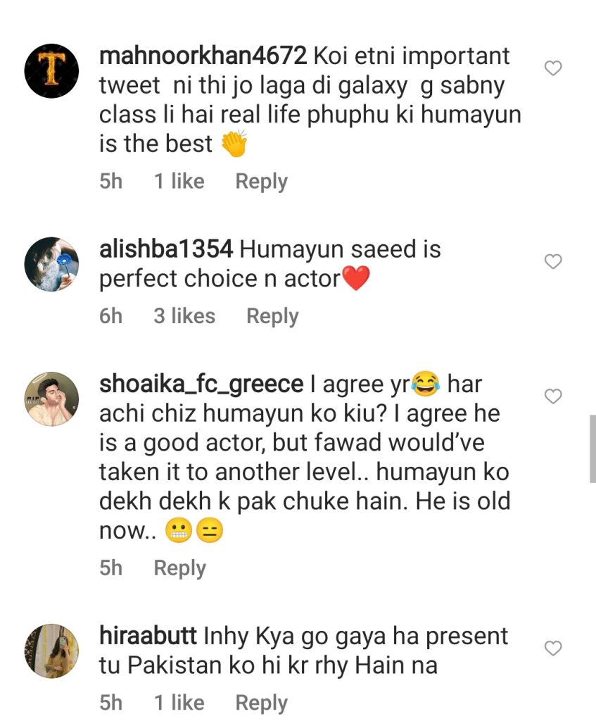 Sakina Samo Receives Backlash For Criticizing Humayun Saeed