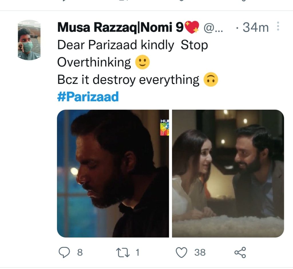 Fans Are Sad For Parizaad Once Again