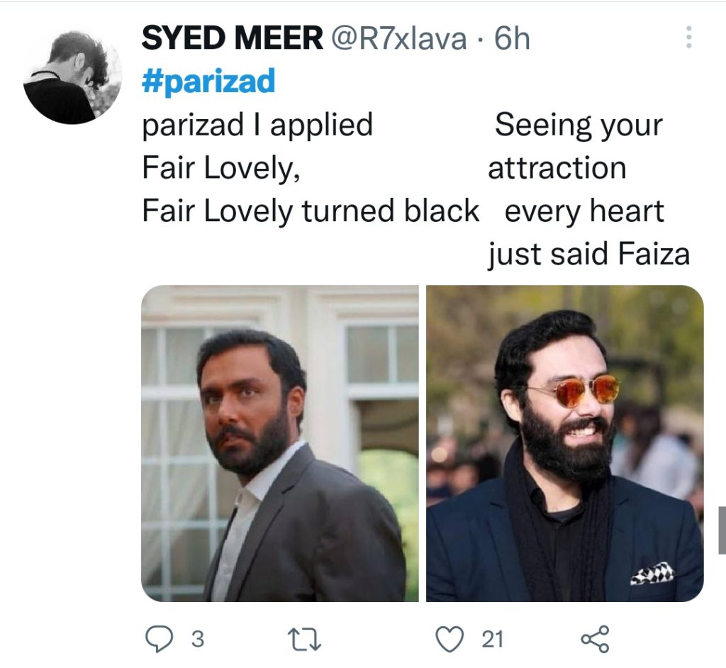 Funny Memes On Parizaad's Whitening Has Taken Over The Internet