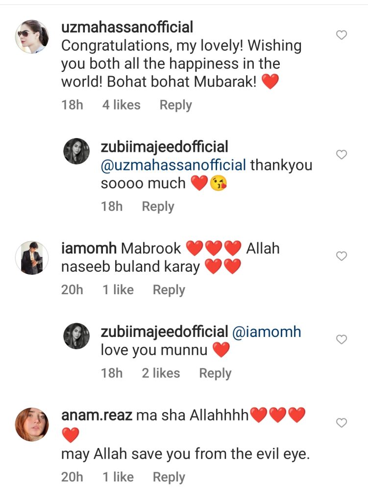 Dil Moum Ka Dia Famed Actress Zubi Majeed Got Nikkahfied