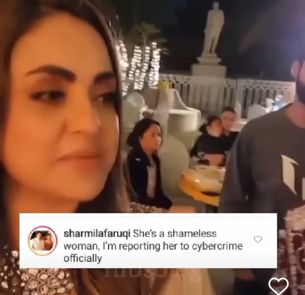 Sharmila Faruqui Unhappy With Nadia Khan’s Viral Video