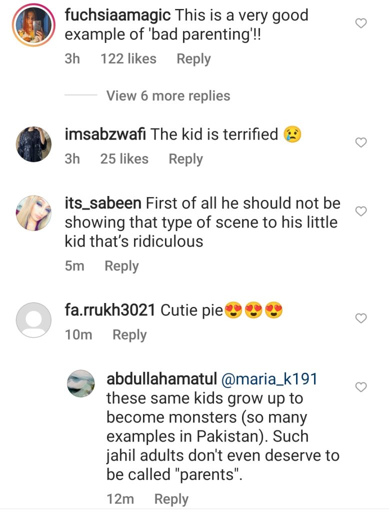 Public Angry on Faysal Quraishi's Son Reacting to his Intense Scene