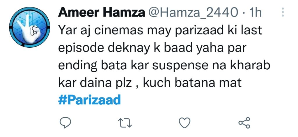 Fans Are Not Appreciating Parizaad Spoilers Prior to Television Release