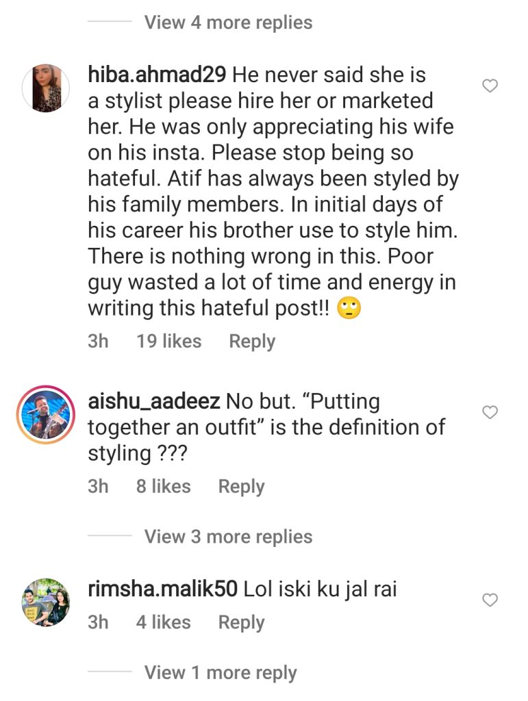 Designer Humzah Malik Is Not Happy With Atif Aslam