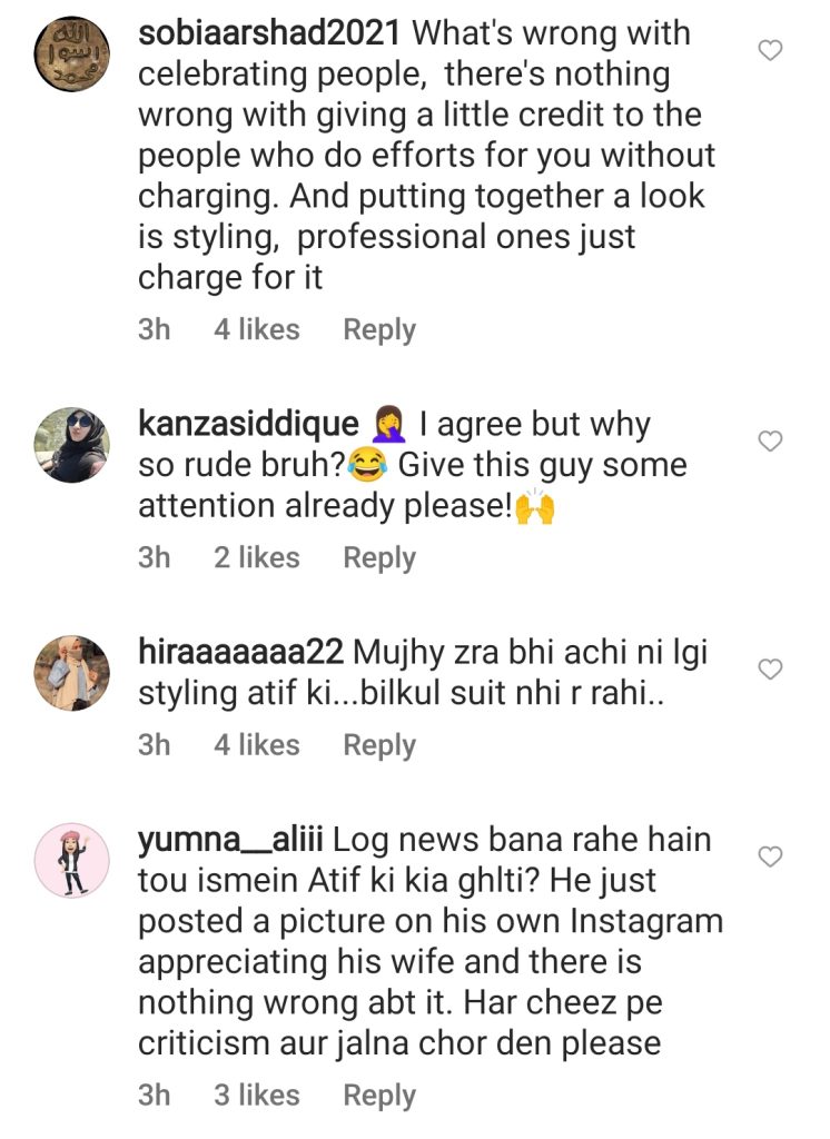 Designer Humzah Malik Is Not Happy With Atif Aslam