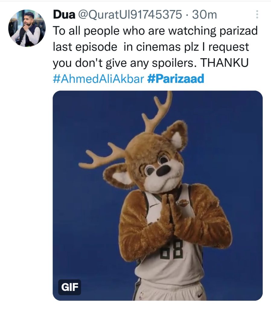 Fans Are Not Appreciating Parizaad Spoilers Prior to Television Release