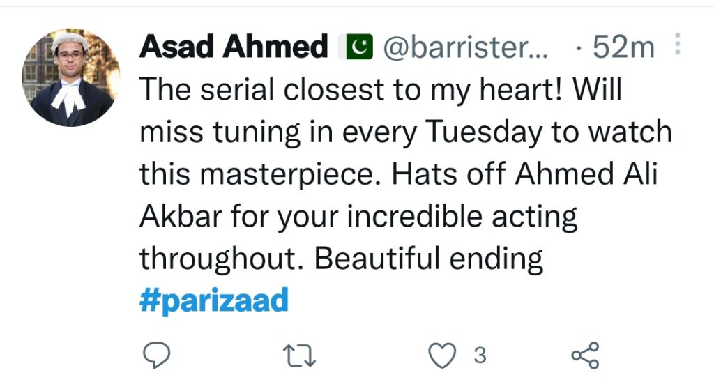 Fans Are Not Appreciating Parizaad Spoilers Prior to Television Release