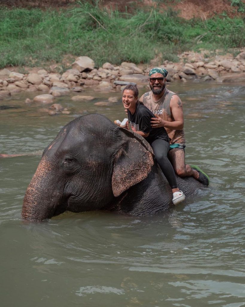 Iqra Aziz And Yasir Hussain's Recent Pictures From Thailand