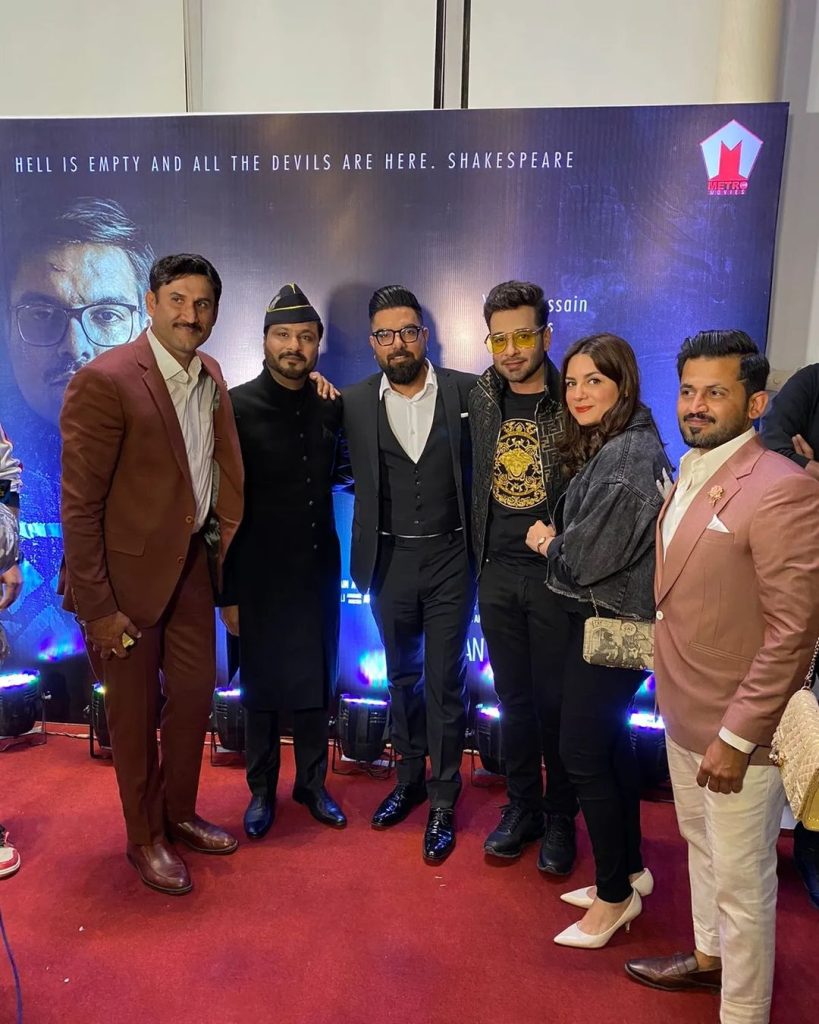 Celebrities Spotted At Yasir Hussain’s Upcoming Film Javed Iqbal’s Premier