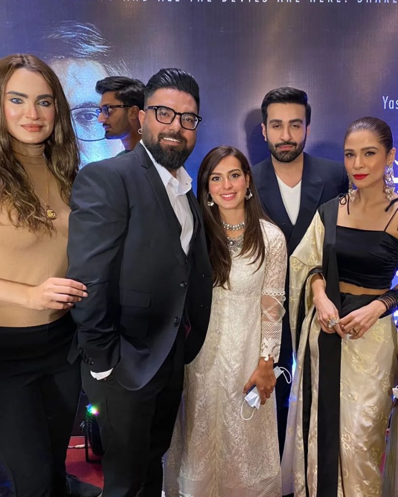 Celebrities Spotted At Yasir Hussain’s Upcoming Film Javed Iqbal’s Premier