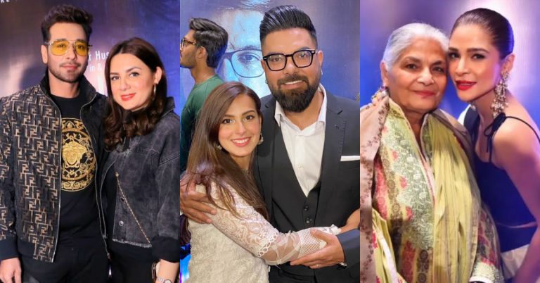 Celebrities Spotted At Yasir Hussain’s Upcoming Film Javed Iqbal’s Premier