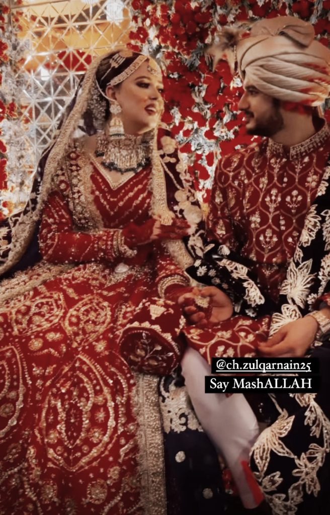 Kanwal Aftab and Zulqarnain Sikandar Wedding Pictures