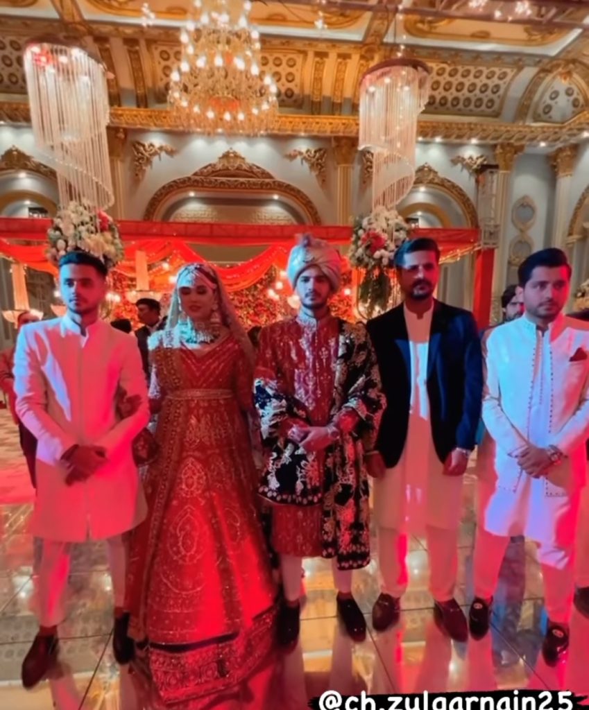 Kanwal Aftab and Zulqarnain Sikandar Wedding Pictures