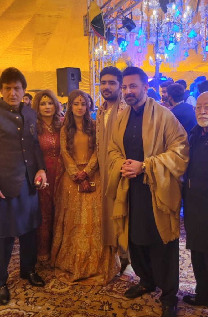 Khalil Ur Rehman Qamar Son Aabi Khan's Wedding Pictures