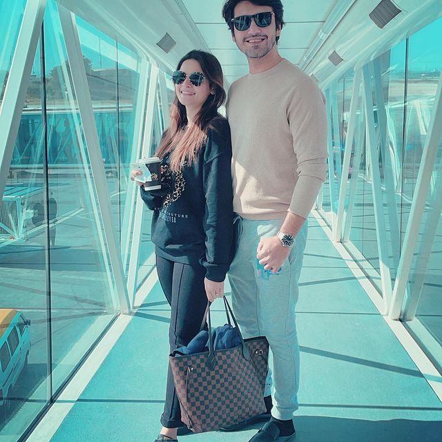 Minal Khan And Ahsan Mohsin Enjoying Vacations In Istanbul - Dazzling Pictures