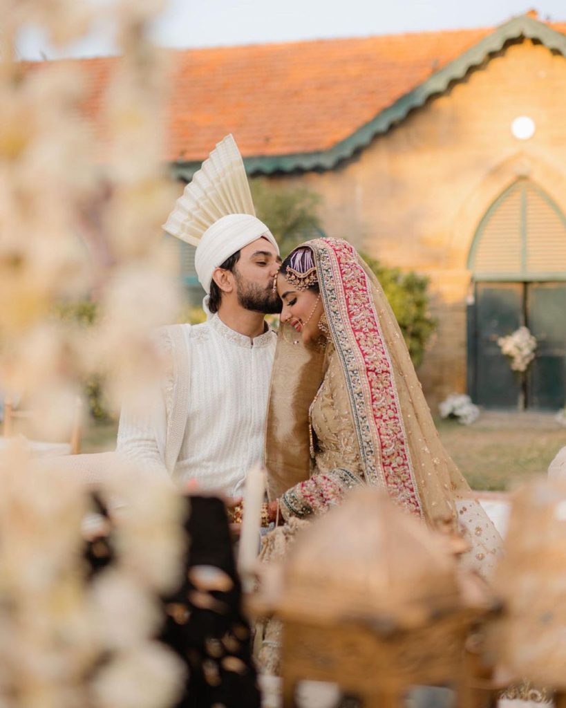 Saboor Aly And Ali Ansari's Nikkah - HD Pictures