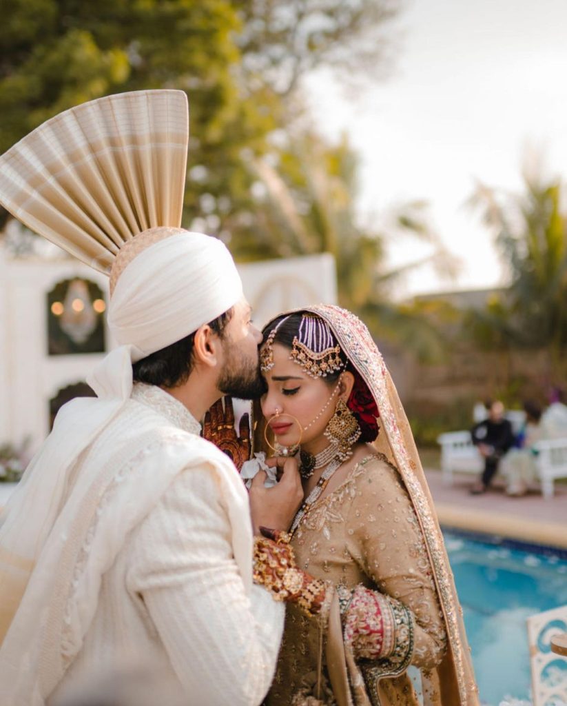 Saboor Aly And Ali Ansari's Nikkah - HD Pictures