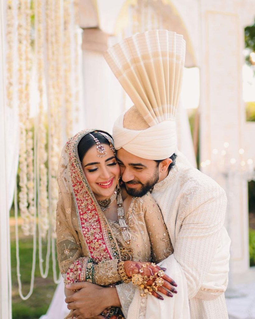 Saboor Aly And Ali Ansari's Nikkah - HD Pictures