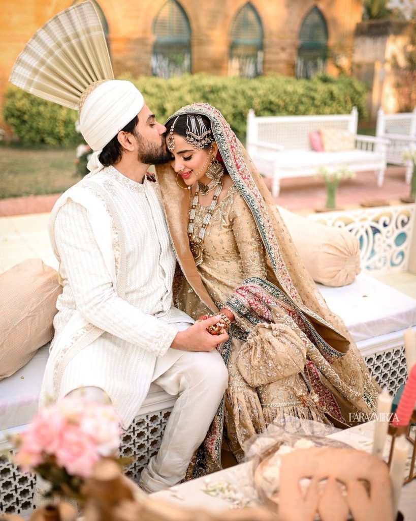 Saboor Aly And Ali Ansari's Nikkah - HD Pictures