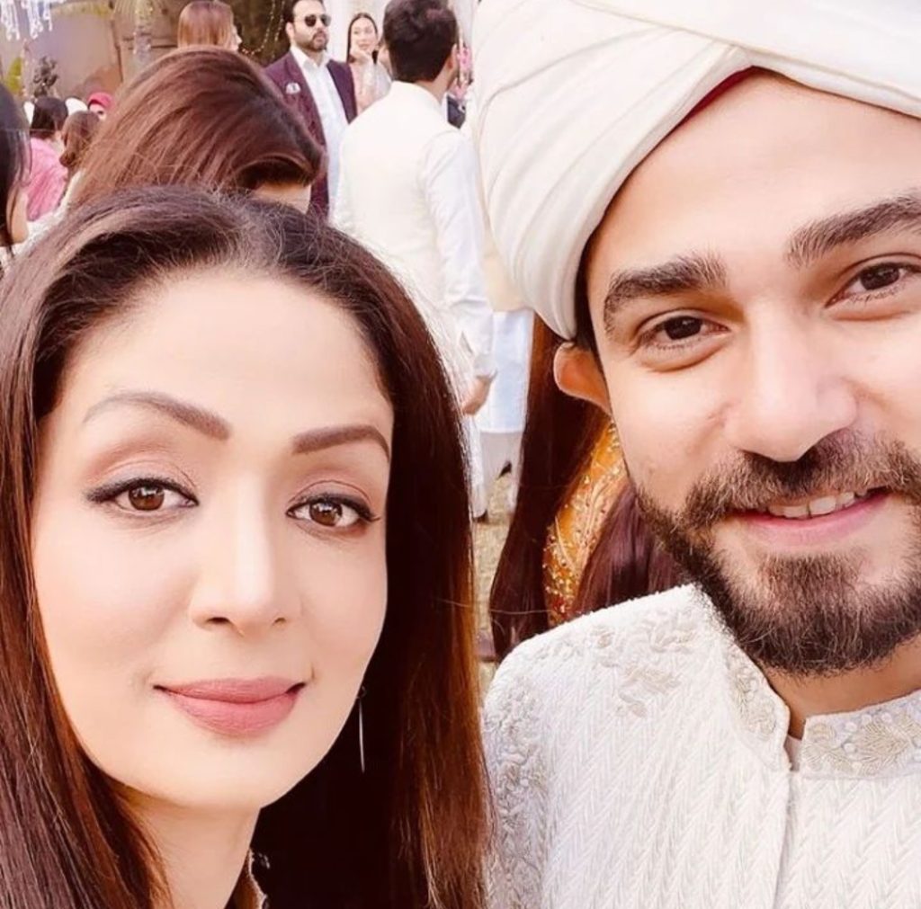 Saboor Aly and Ali Ansari Nikkah Pictures