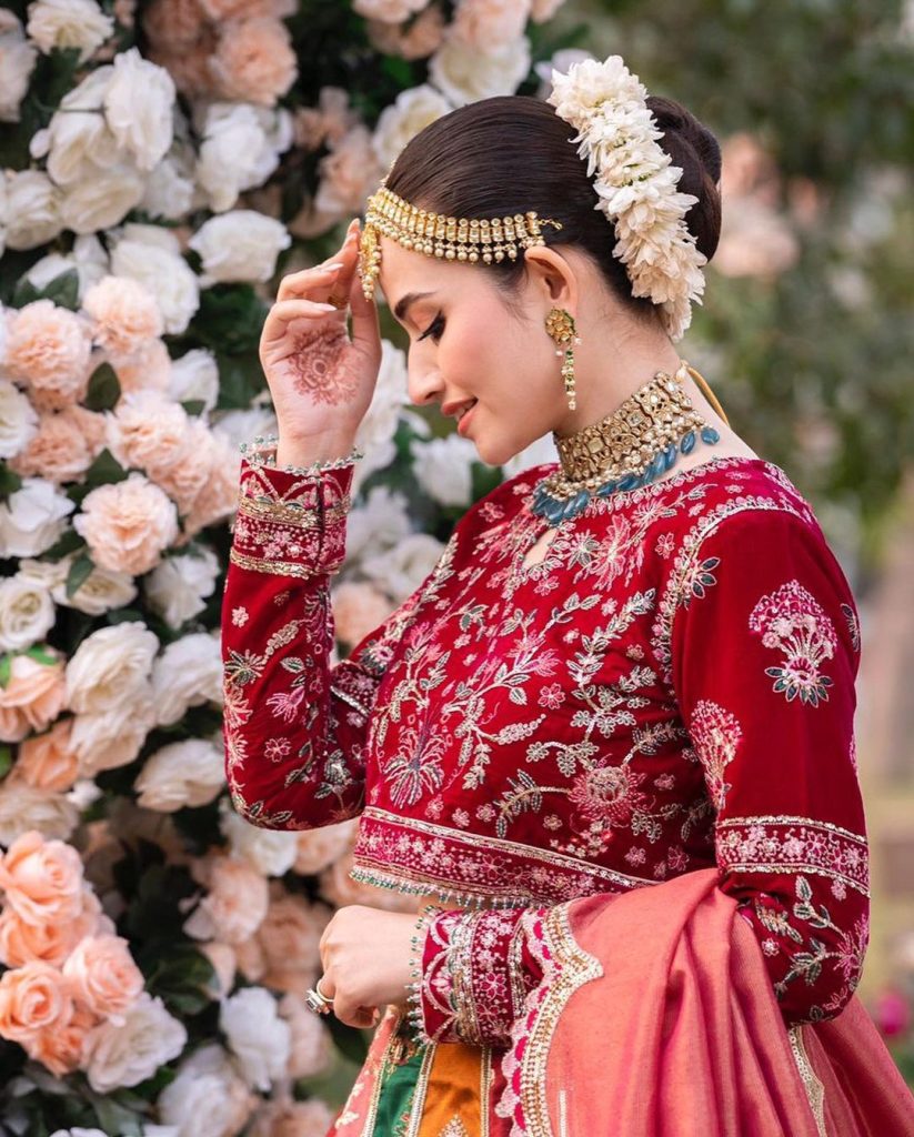 Sana Javed's Gorgeous Photoshoot in Beautiful Festive Collection