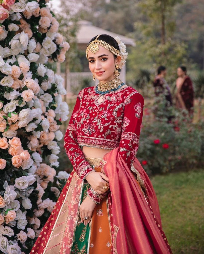 Sana Javed's Gorgeous Photoshoot in Beautiful Festive Collection