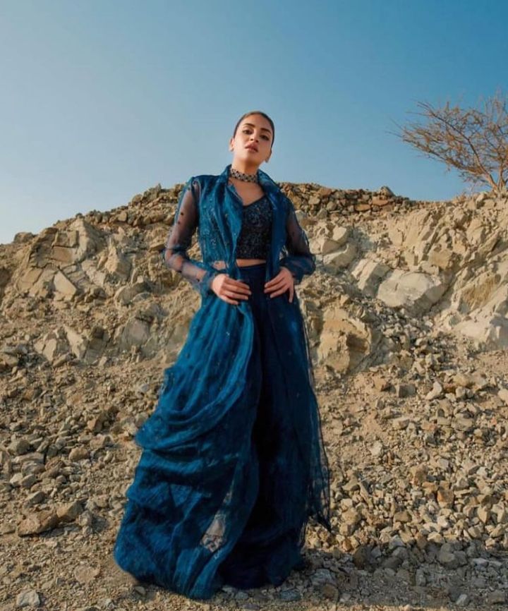 Anmol Baloch In Western Attire For Her Latest Shoot