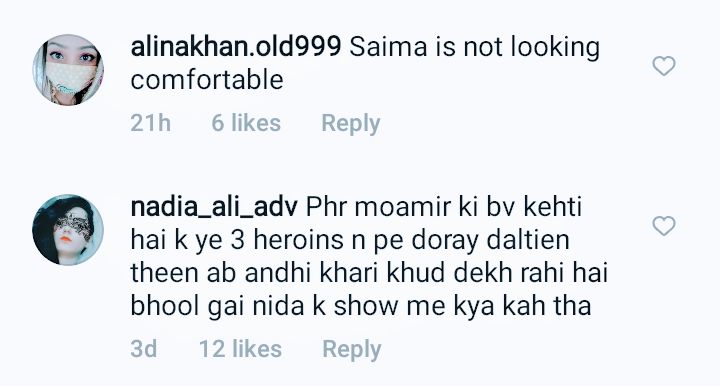 People Think Moammar Rana Made Saima Noor Uncomfortable