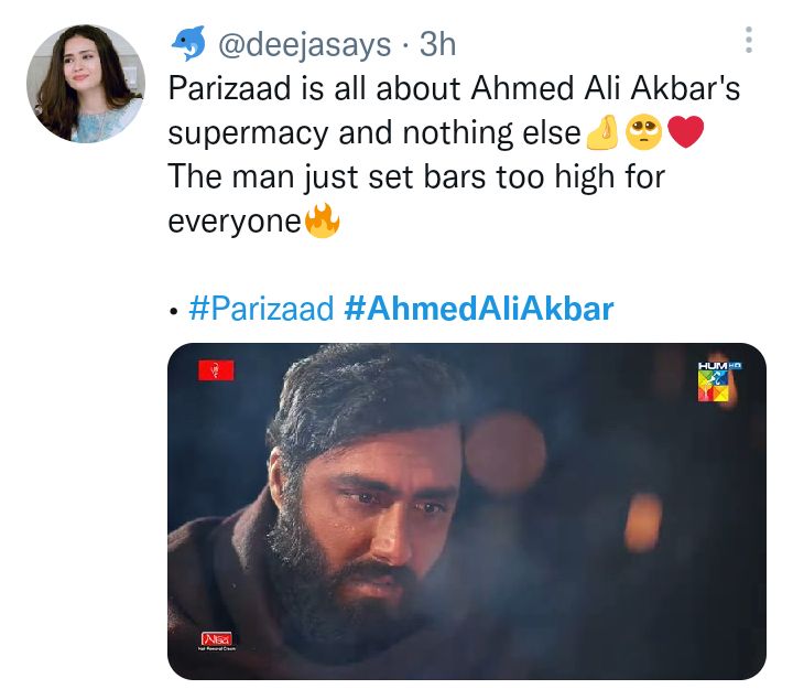 Ahmed Ali Akbar Top Trends On Twitter For Parizaad