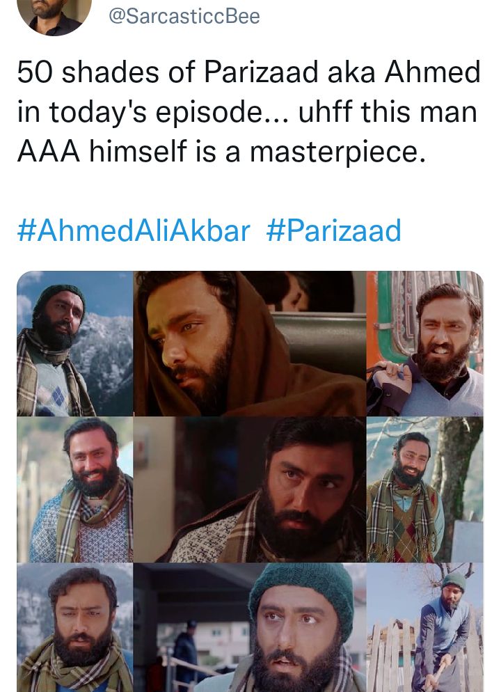 Ahmed Ali Akbar Top Trends On Twitter For Parizaad