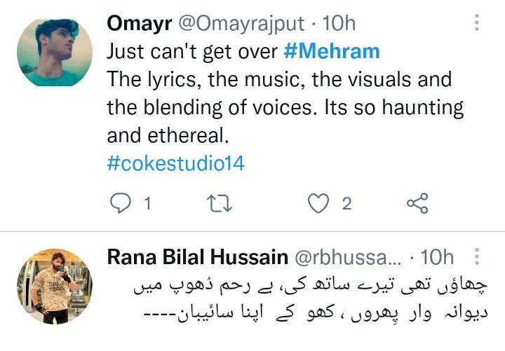 People Fall In Love With Coke Studio's Mehram