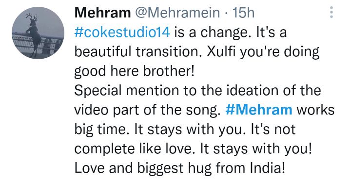 People Fall In Love With Coke Studio's Mehram