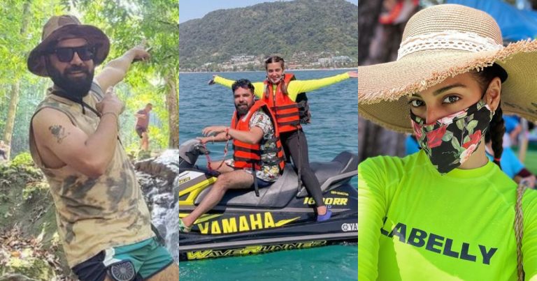 Iqra Aziz And Yasir Hussain On Vacation In Phuket
