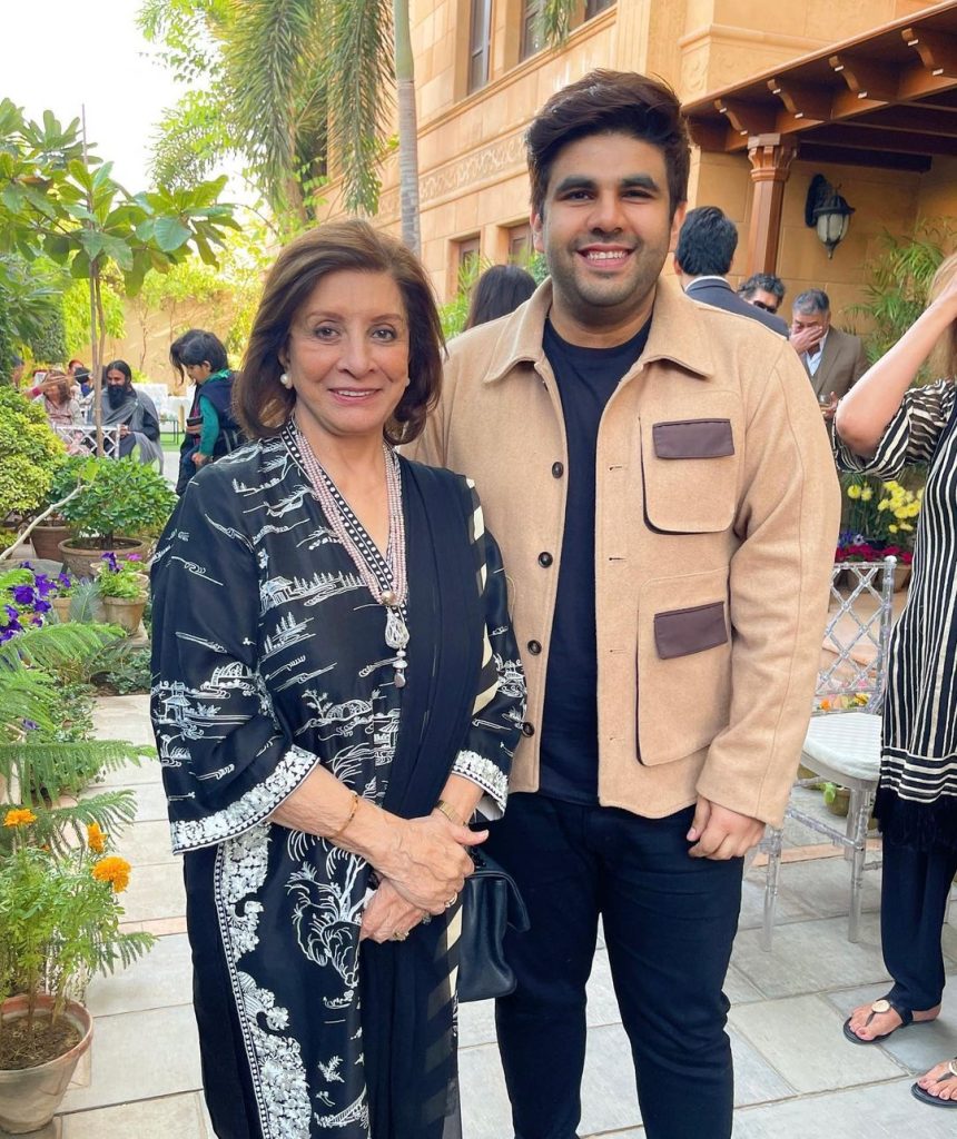 Celebrities Spotted At Rafay Rashidi's Place For Lunch In Honor of Sulatana Siddiqui