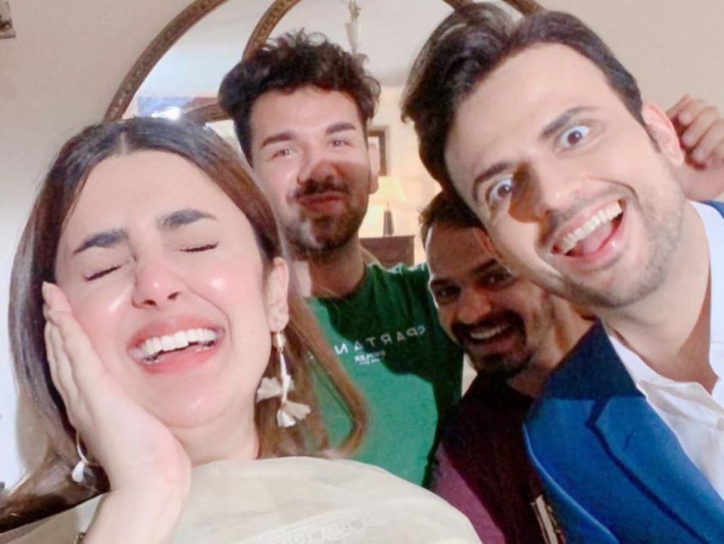 Usman Mukhtar Shares Unseen BTS pictures from the Sets of Hum Kahan Ke Sachay Thay